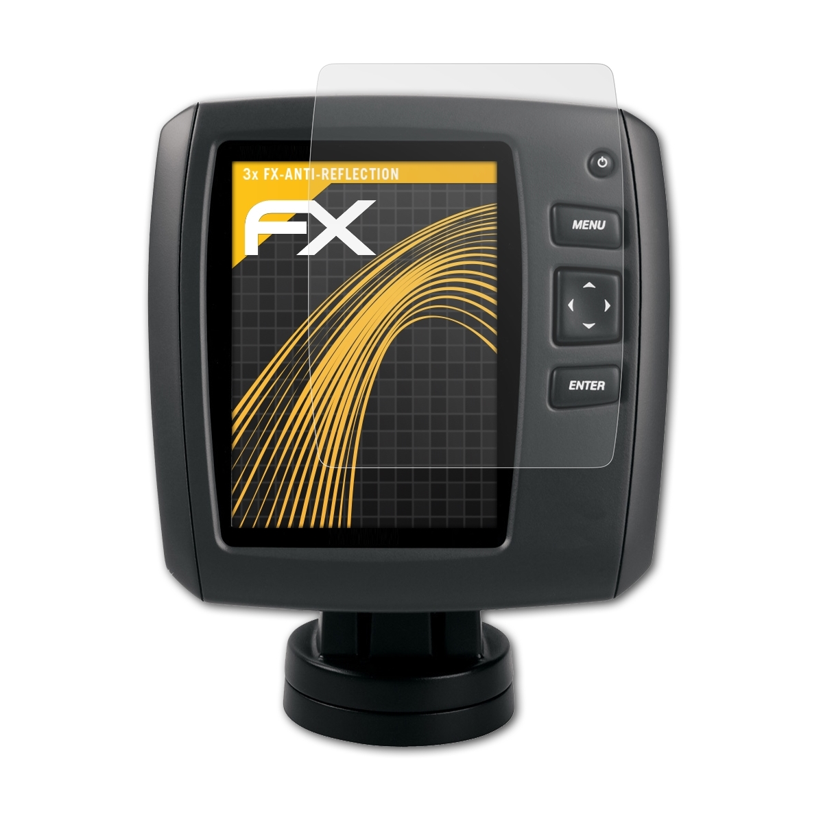FX-Antireflex 3x Garmin 201dv/551c/551dv) Displayschutz(für ATFOLIX echo