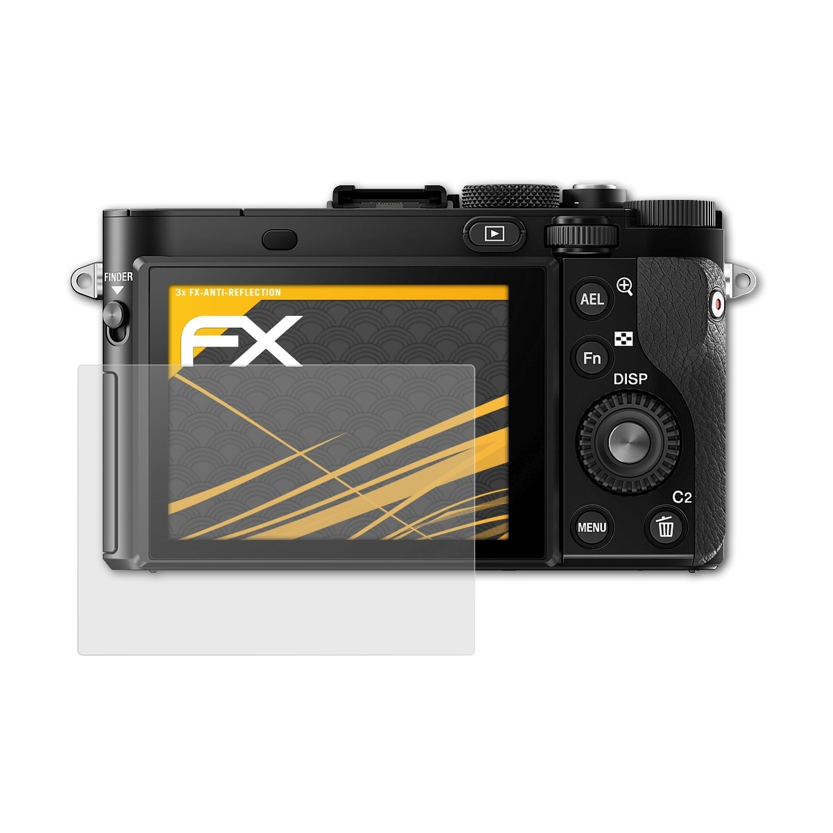 Sony ATFOLIX FX-Antireflex 3x Displayschutz(für II) DSC-RX1R