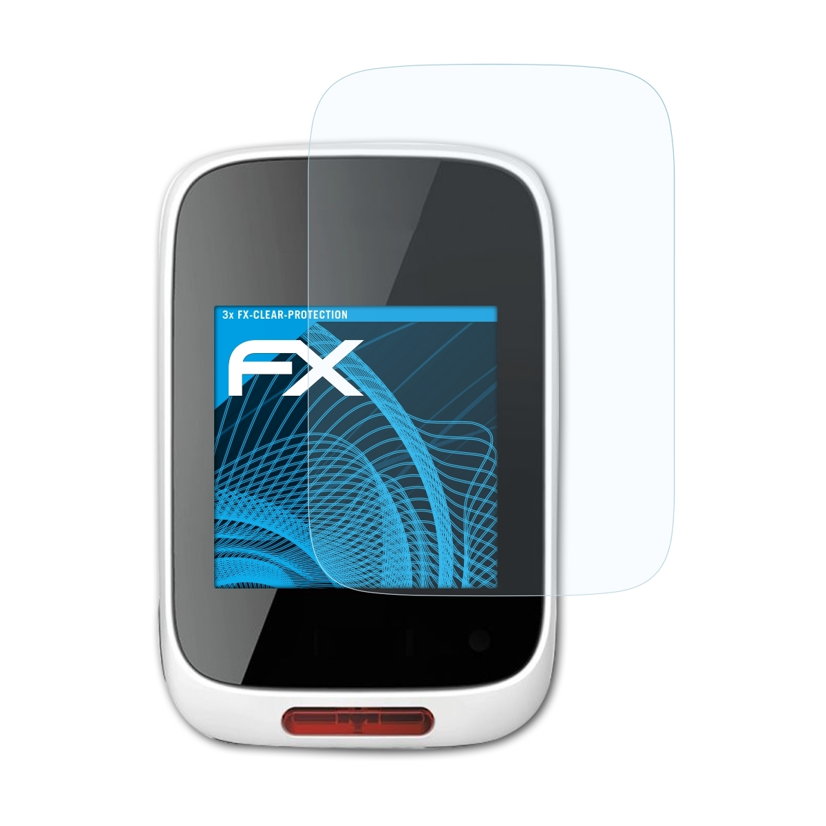 ATFOLIX 3x FX-Clear Displayschutz(für Polar M450)