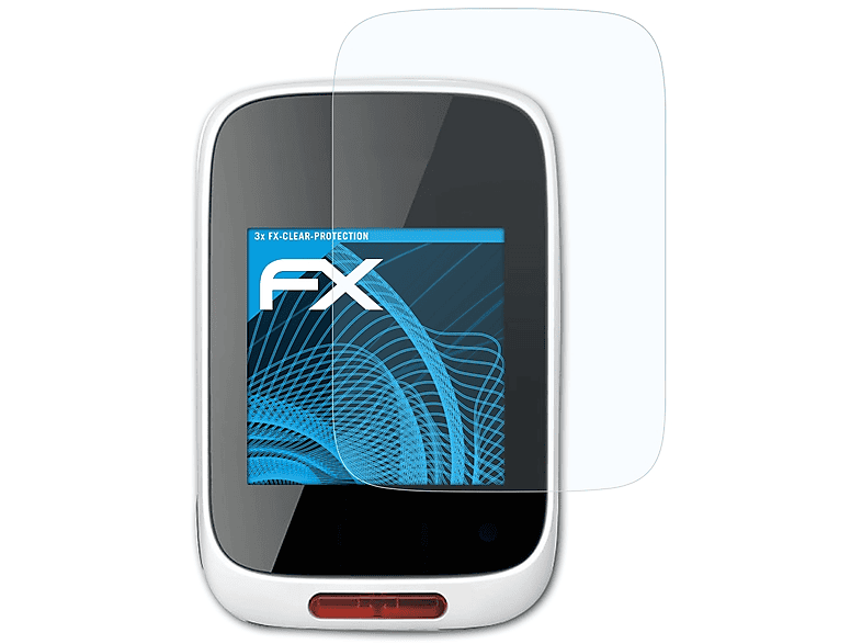 ATFOLIX 3x FX-Clear M450) Displayschutz(für Polar