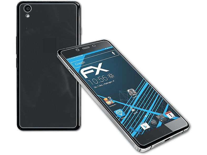 ATFOLIX 3x OnePlus Displayschutz(für FX-Clear X)
