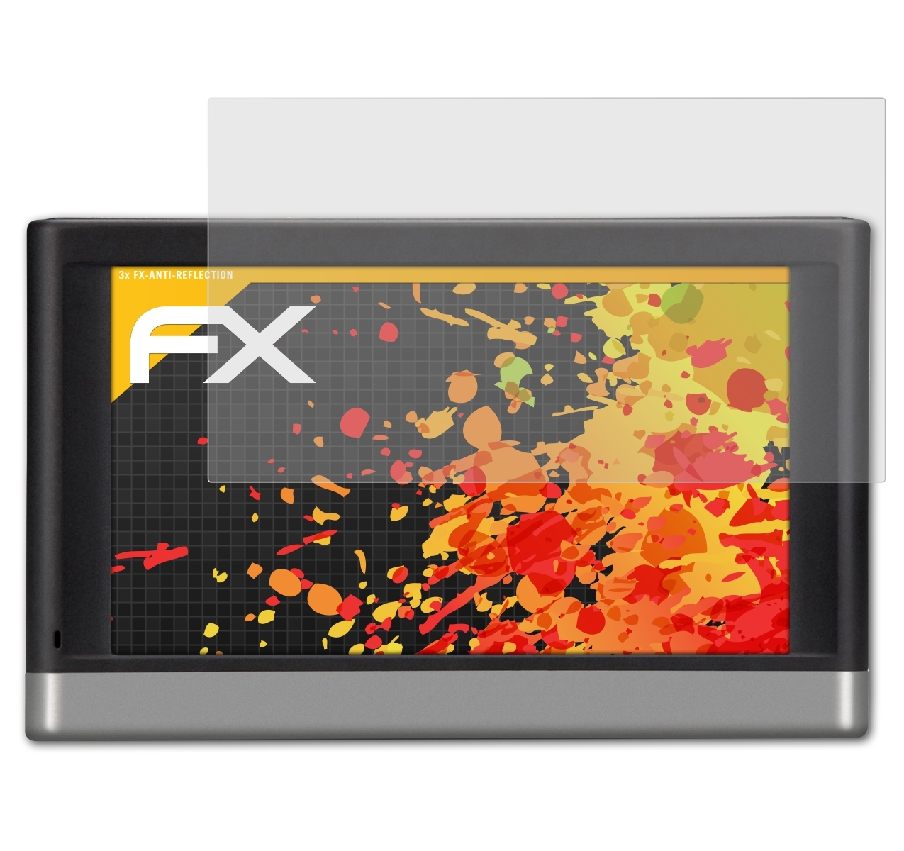 FX-Antireflex Displayschutz(für 3x ATFOLIX 2568 Garmin LMT-D) nüvi