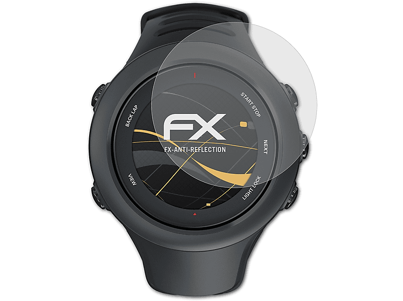 ATFOLIX 3x FX-Antireflex Displayschutz(für Suunto Ambit3 Run) | Smartwatch Schutzfolien & Gläser