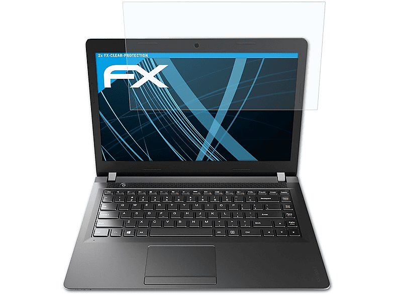 ATFOLIX 2x FX-Clear Displayschutz(für Lenovo IdeaPad 100)
