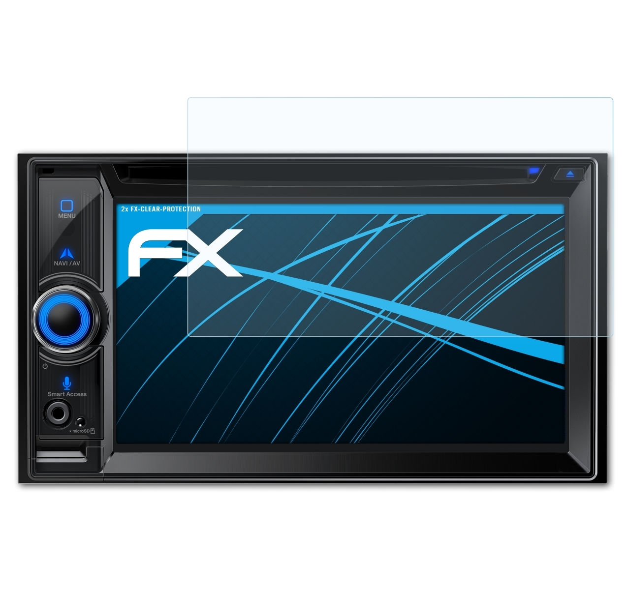 ATFOLIX 2x FX-Clear Displayschutz(für NX504E Clarion / NX505E)