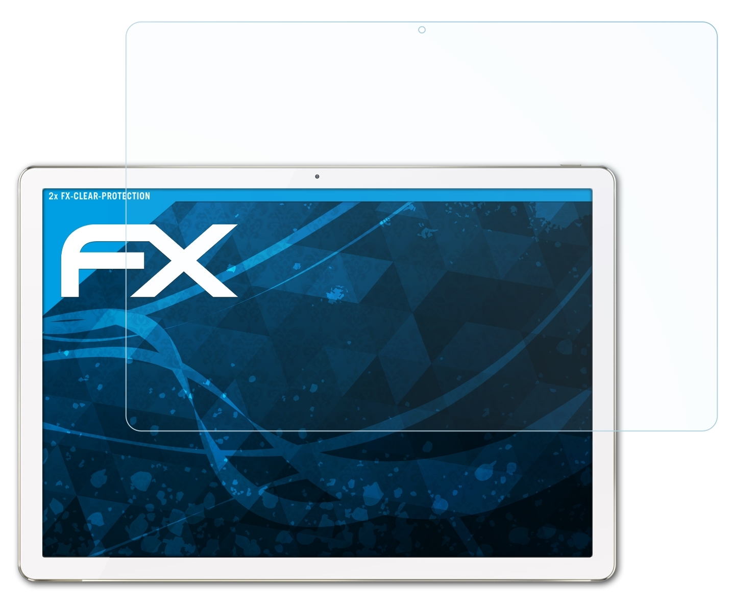 Huawei FX-Clear Displayschutz(für MateBook) ATFOLIX 2x