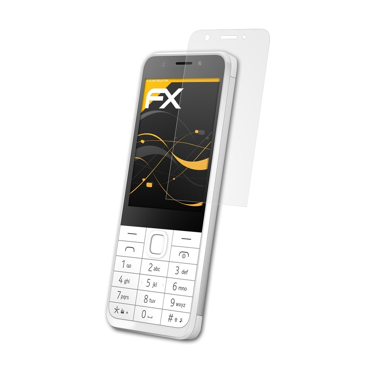Nokia 3x Displayschutz(für ATFOLIX Microsoft 230) FX-Antireflex