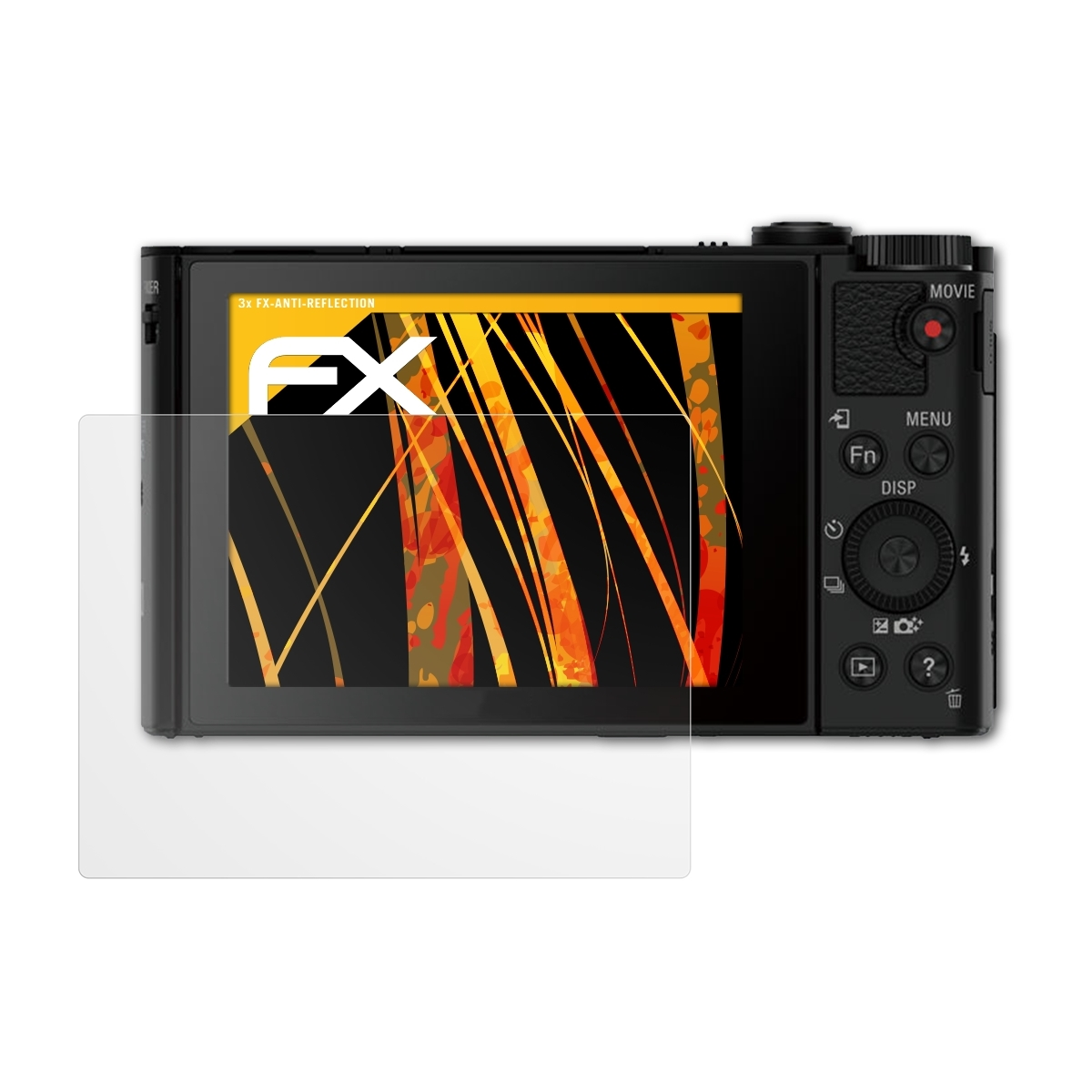 ATFOLIX 3x FX-Antireflex Displayschutz(für DSC-HX80) Sony