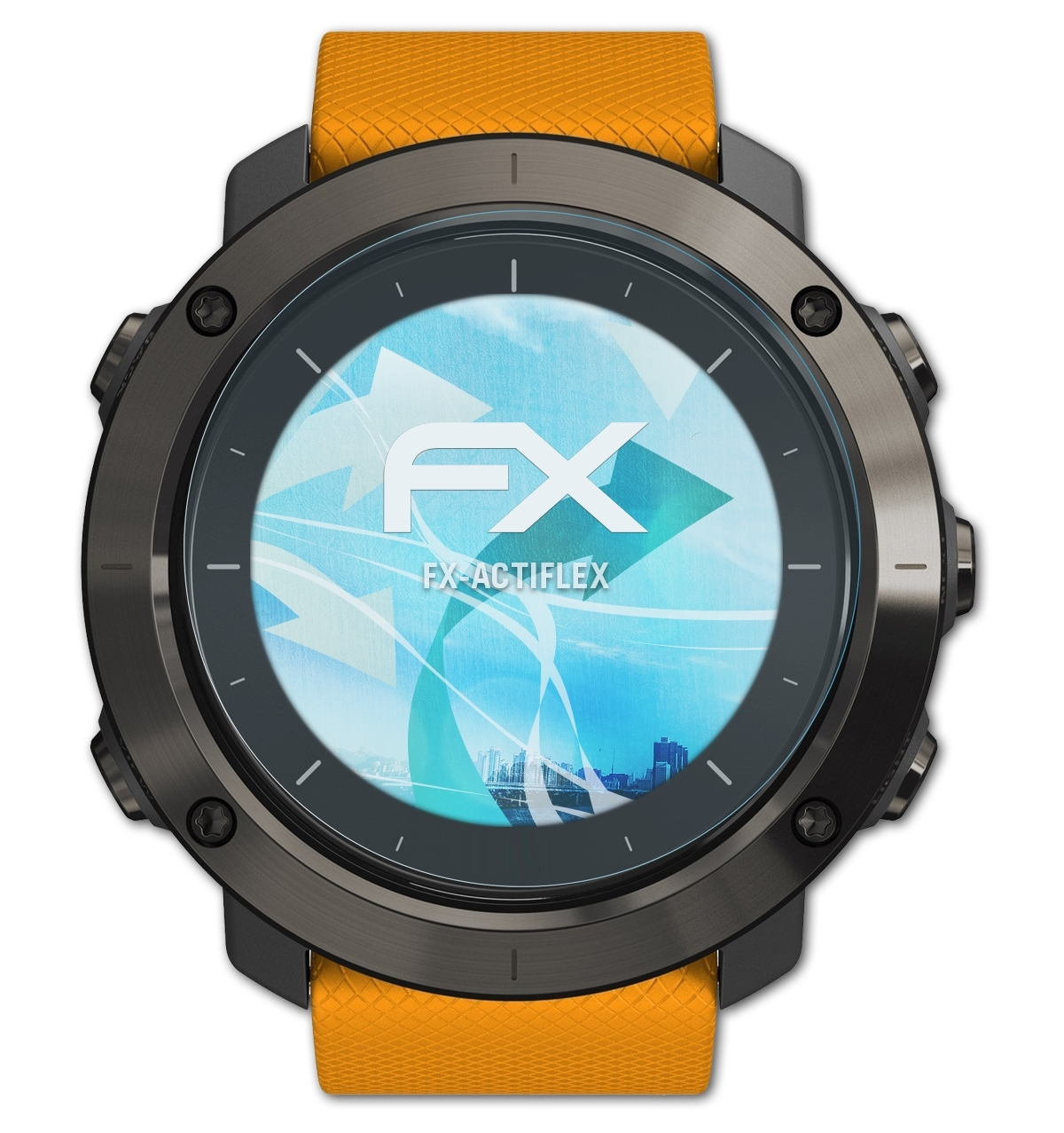 ATFOLIX 3x Displayschutz(für Traverse) Suunto FX-ActiFleX