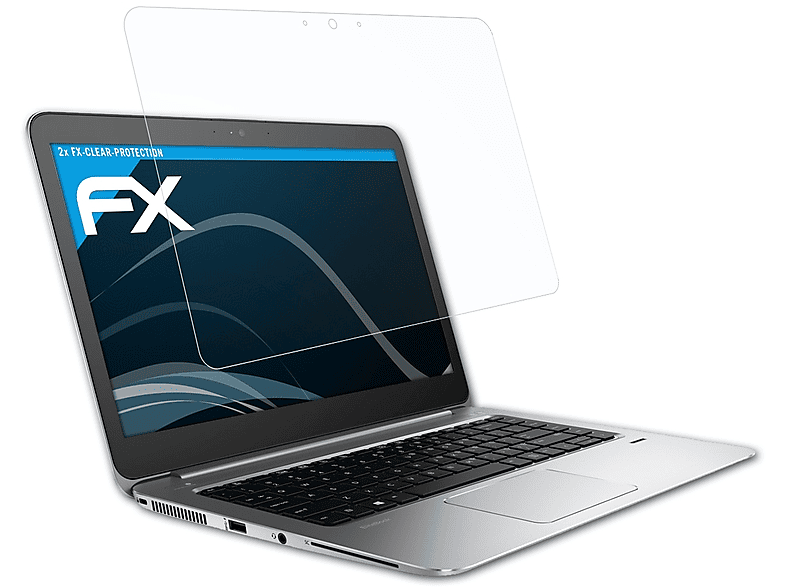 ATFOLIX 2x FX-Clear Displayschutz(für HP Elitebook 1040 G3)