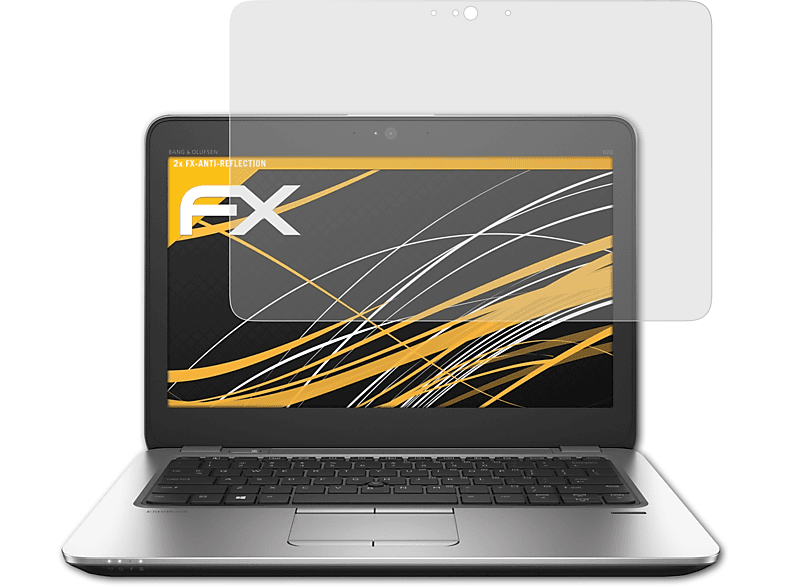 ATFOLIX 2x FX-Antireflex Displayschutz(für HP EliteBook 820 G3) | Pflege & Schutz