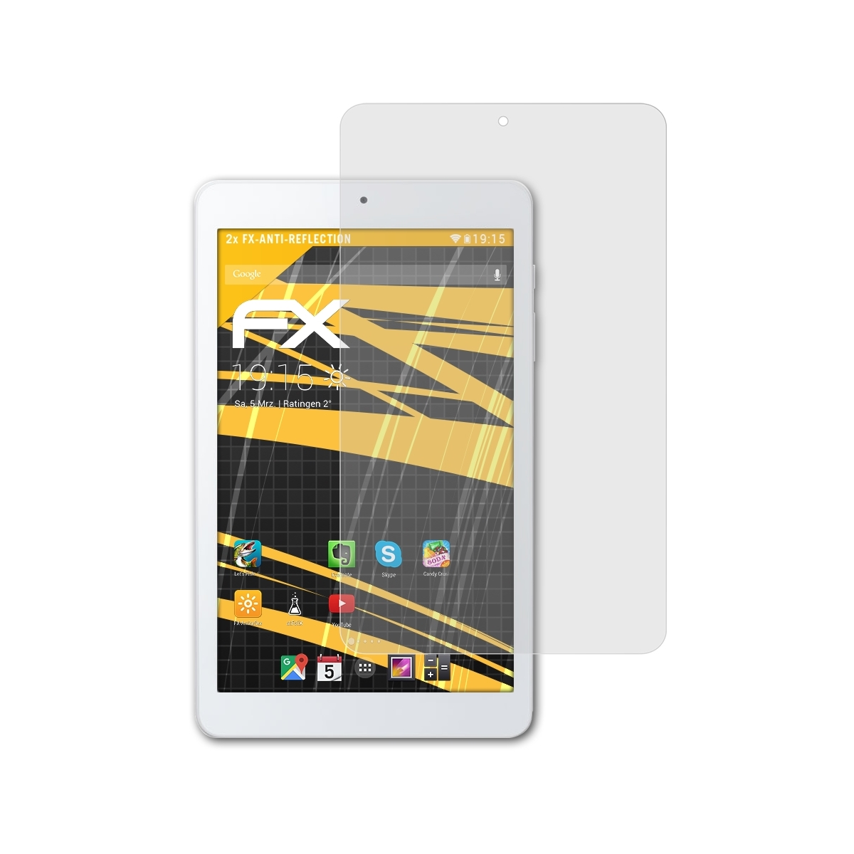 Acer FX-Antireflex Displayschutz(für Iconia 8 2x ATFOLIX (B1-850)) One