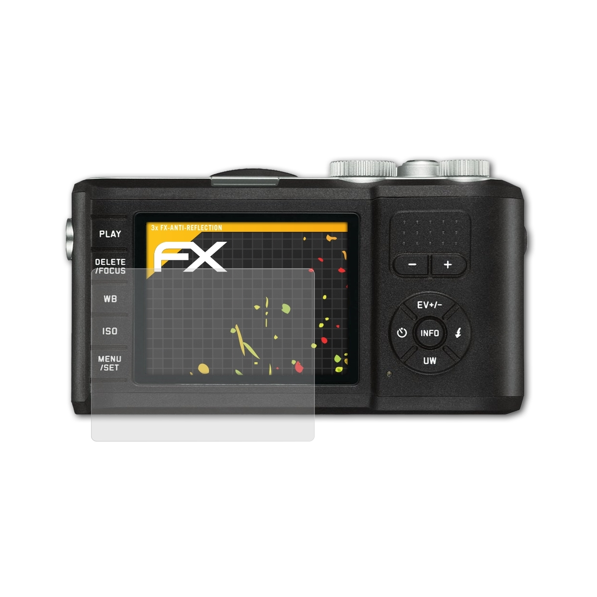 ATFOLIX 3x FX-Antireflex Displayschutz(für Leica (Typ 113)) X-U