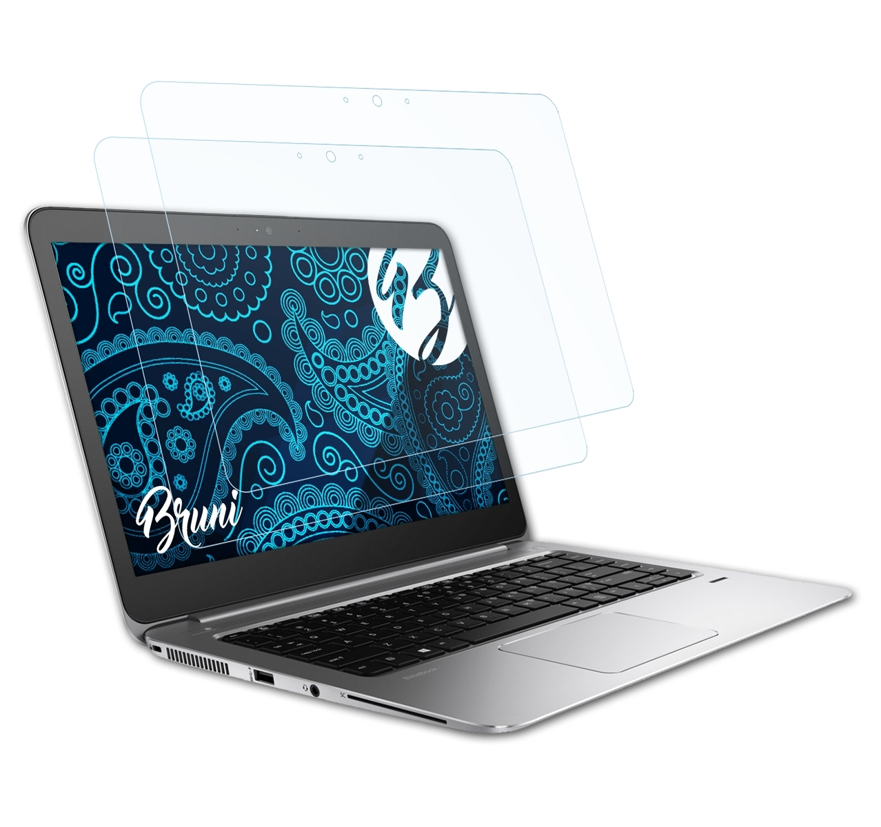 HP G3) 2x 1040 Schutzfolie(für BRUNI Basics-Clear Elitebook