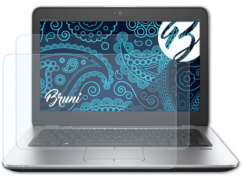 BRUNI 2x 820 Basics-Clear HP EliteBook Schutzfolie(für G3)