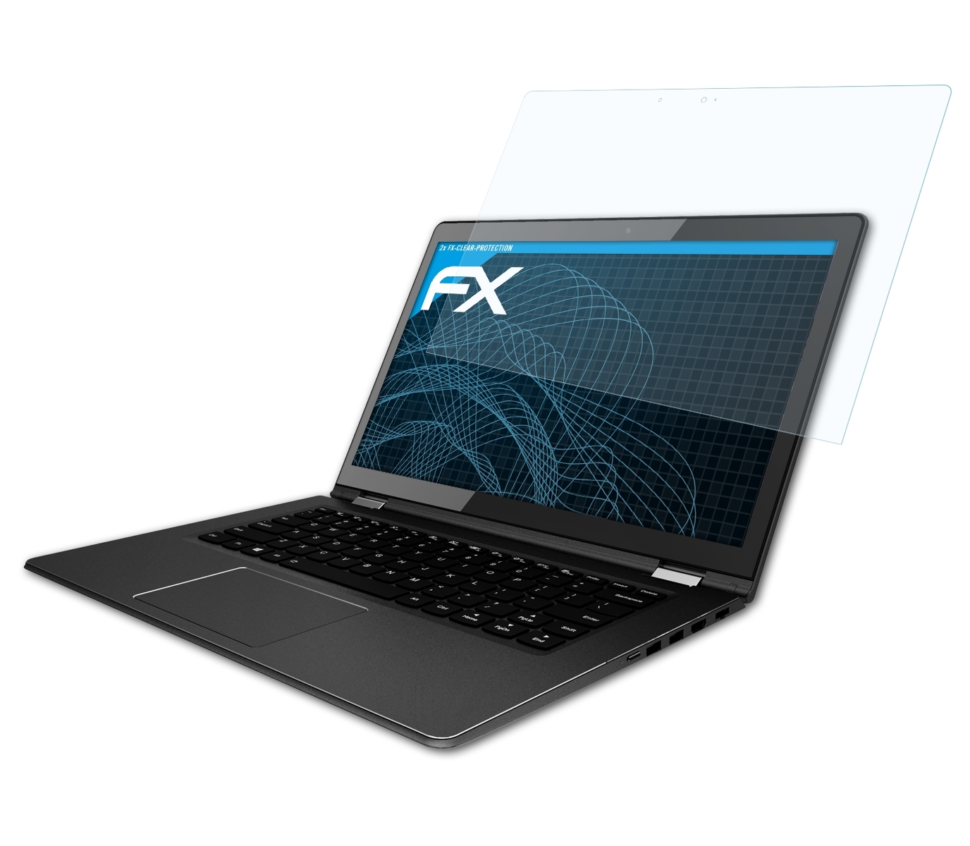 ATFOLIX 2x FX-Clear Displayschutz(für Lenovo Yoga inch)) (14 510