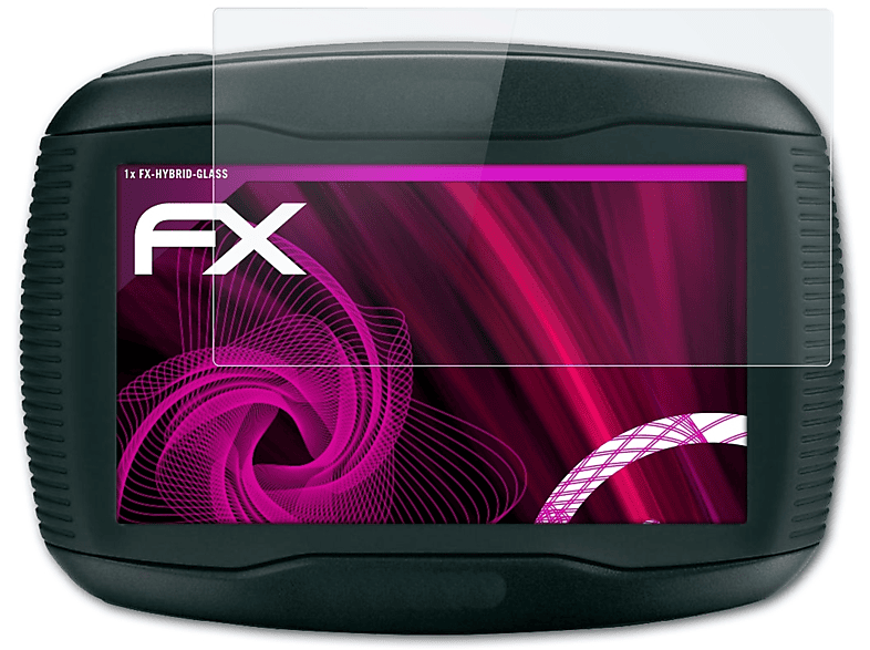 ATFOLIX FX-Hybrid-Glass / 345LM Zumo Garmin Schutzglas(für 395LM)