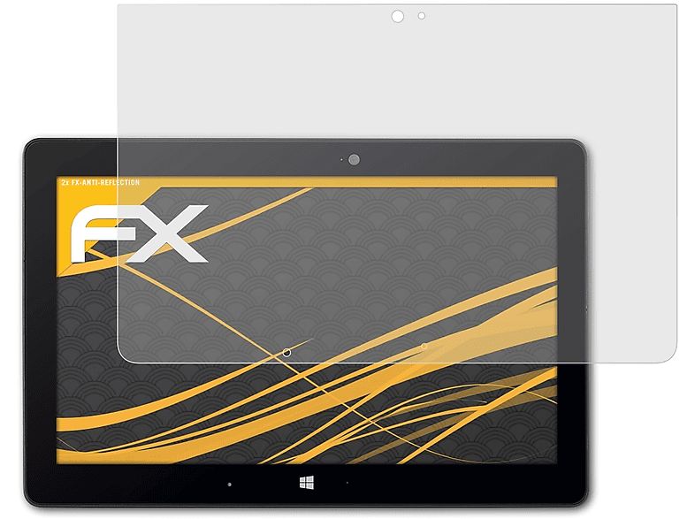 Stylistic FX-Antireflex Q775) Fujitsu ATFOLIX Displayschutz(für 2x