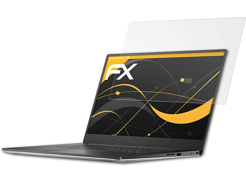 (5510)) FX-Antireflex Displayschutz(für 15 2x 5000 Precision ATFOLIX Dell
