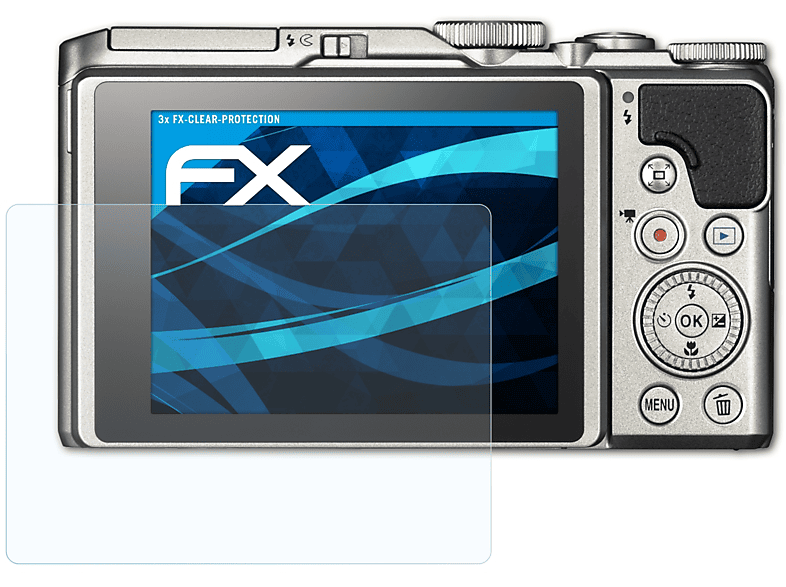 ATFOLIX 3x FX-Clear Coolpix A900) Displayschutz(für Nikon