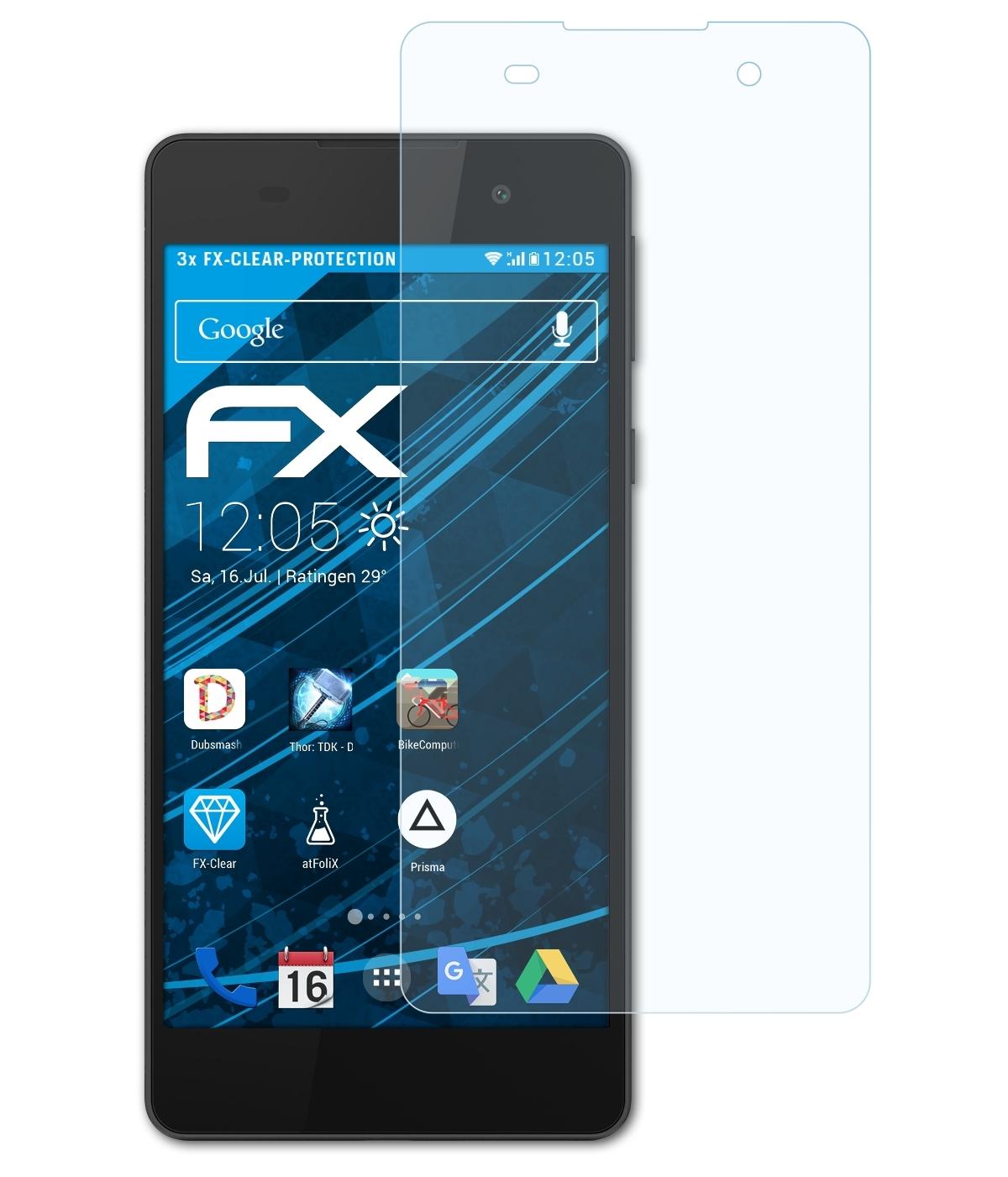 FX-Clear Displayschutz(für ATFOLIX Xperia Sony 3x E5)