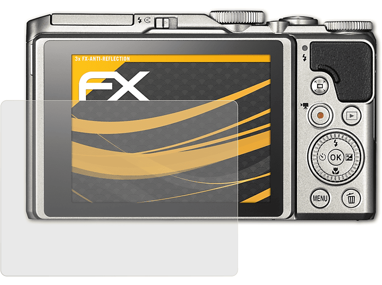 ATFOLIX 3x FX-Antireflex Nikon A900) Coolpix Displayschutz(für