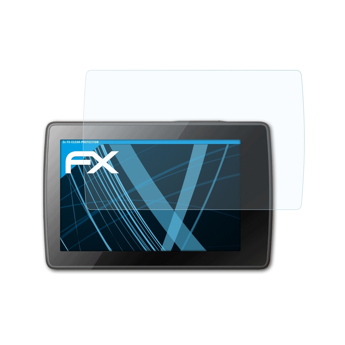 ATFOLIX 3x FX-Clear Xiaomi Yi 4K) Displayschutz(für