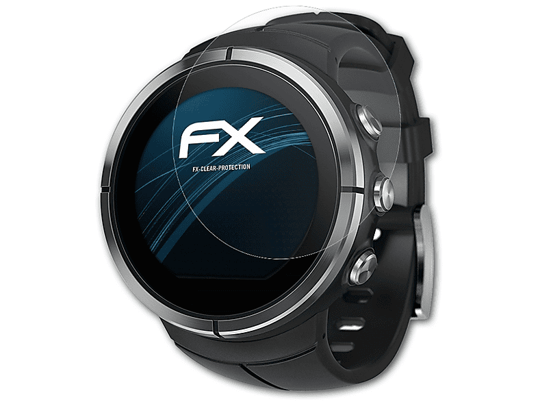 ATFOLIX 3x FX-Clear Displayschutz(für Suunto Spartan Ultra/Sport)