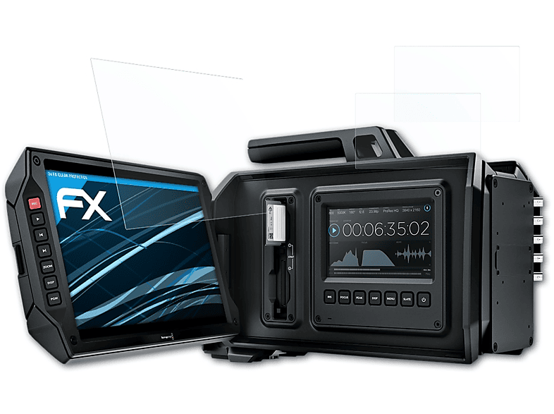 ATFOLIX 3x FX-Clear Displayschutz(für Blackmagic Design URSA)