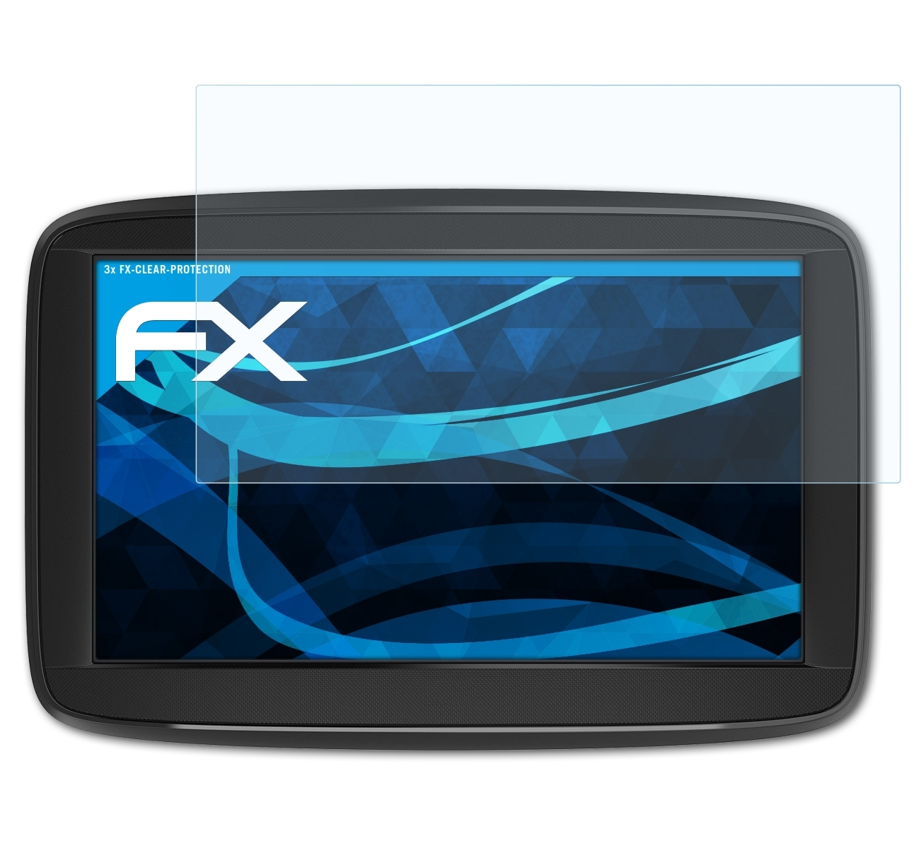 Start 52) 3x FX-Clear Displayschutz(für ATFOLIX TomTom