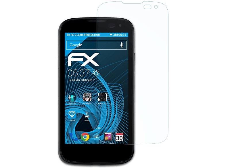 Displayschutz(für FX-Clear ATFOLIX 3x LG K3)