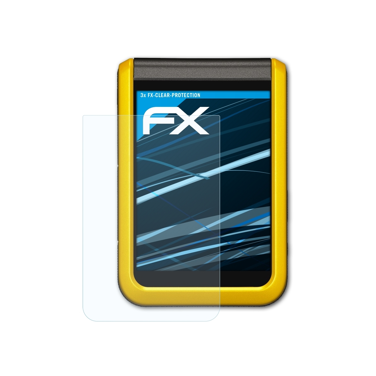 3x Displayschutz(für FX-Clear EX-FR100) ATFOLIX Exilim Casio