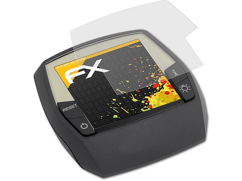 ATFOLIX 3x FX-Antireflex Displayschutz(für Bosch Intuvia)