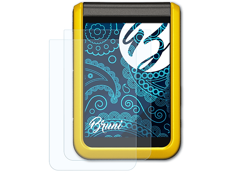 Schutzfolie(für Basics-Clear EX-FR100) BRUNI 2x Exilim Casio