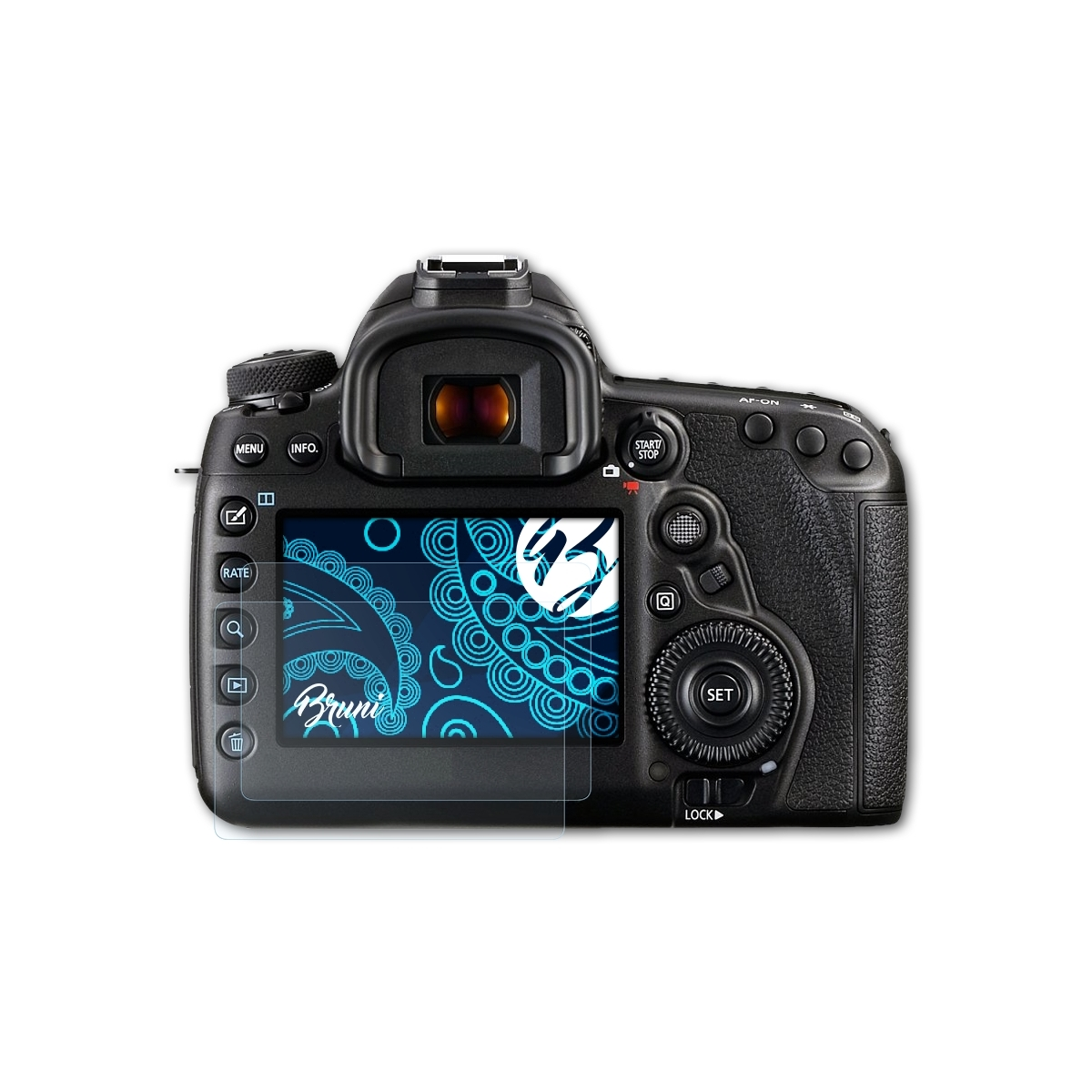 Schutzfolie(für Basics-Clear Mark 2x Canon EOS IV) 5D BRUNI