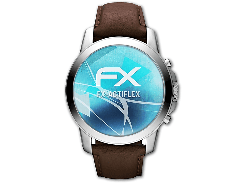 ATFOLIX 3x FX-ActiFleX Fossil Q Displayschutz(für Grant)