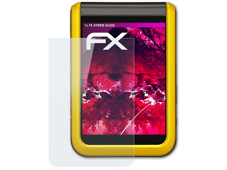 ATFOLIX FX-Hybrid-Glass Schutzglas(für Casio Exilim EX-FR100)