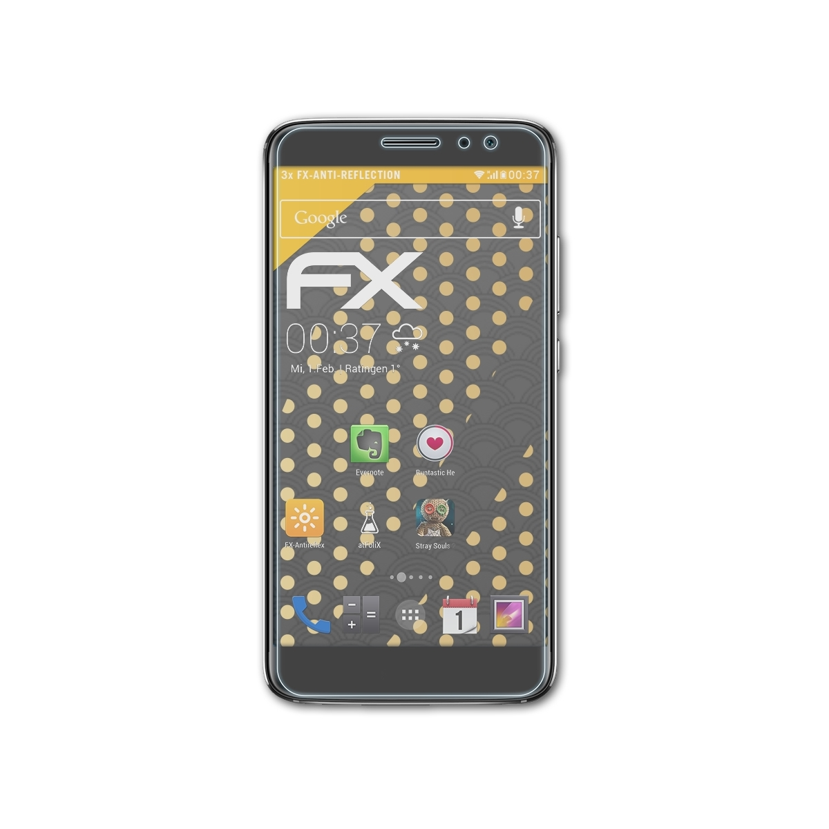 Nova Plus) FX-Antireflex Huawei ATFOLIX 3x Displayschutz(für