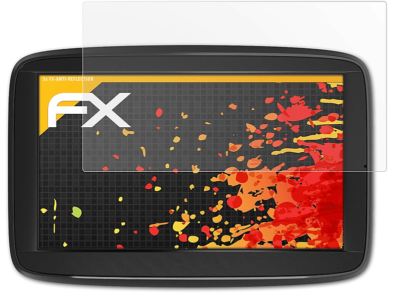 ATFOLIX FX-Antireflex TomTom Via 3x Displayschutz(für 52)