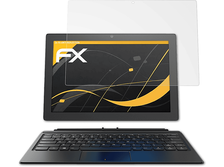 ATFOLIX 2x FX-Antireflex Displayschutz(für Lenovo 510) Miix
