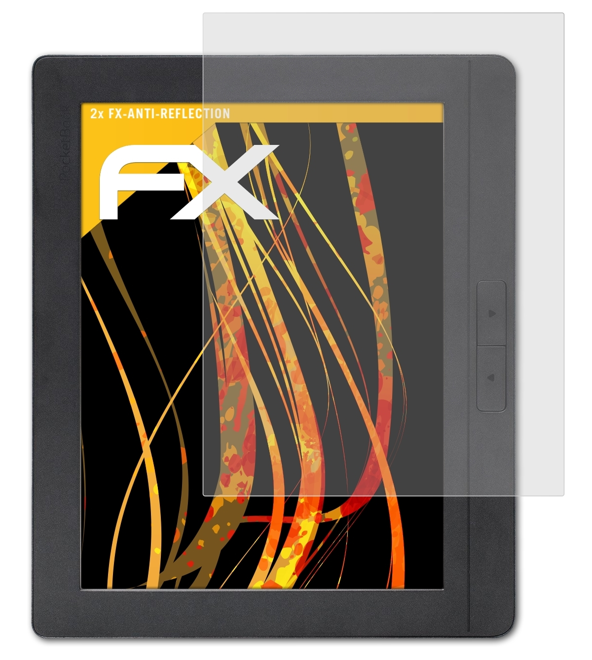 ATFOLIX 2x FX-Antireflex Displayschutz(für PocketBook 2) InkPad