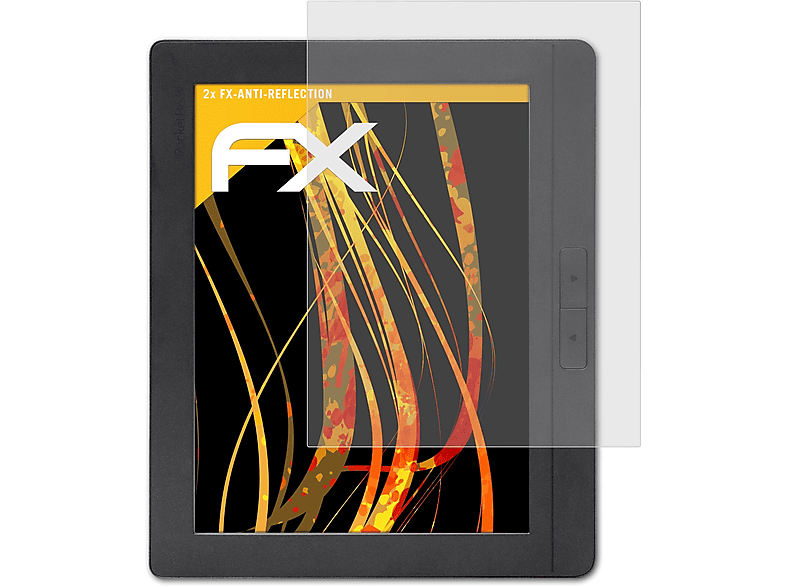 ATFOLIX 2x FX-Antireflex 2) InkPad PocketBook Displayschutz(für