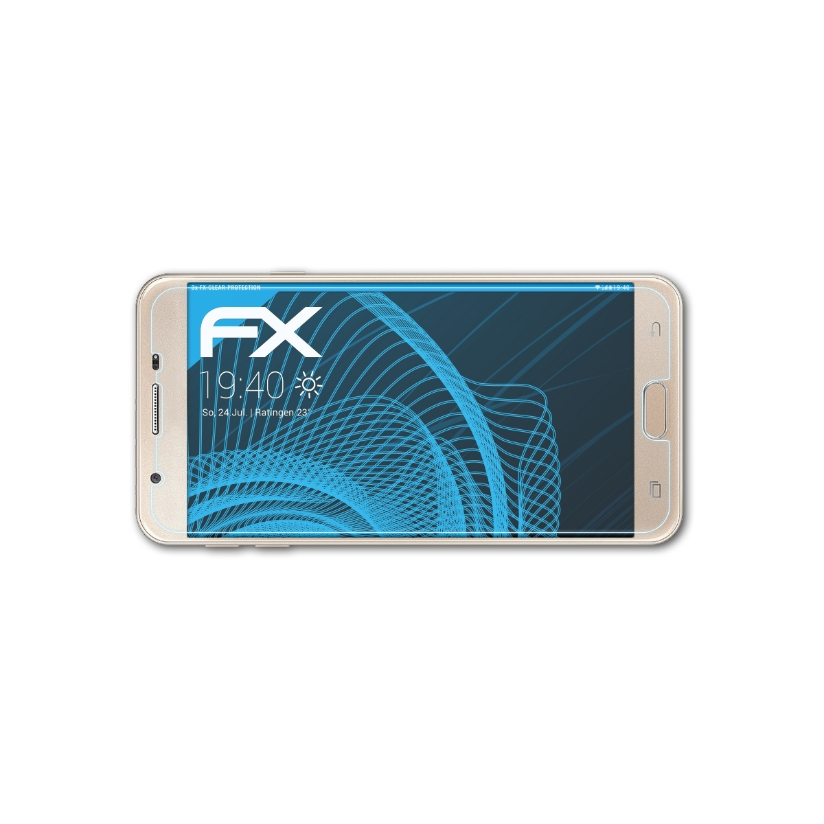 Galaxy 3x FX-Clear J5 Displayschutz(für Prime) Samsung ATFOLIX