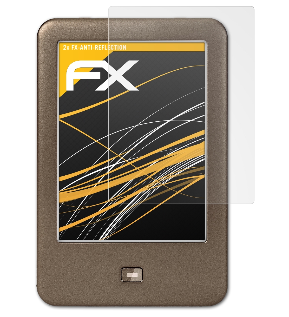 Displayschutz(für Tolino ATFOLIX FX-Antireflex 2x Page)