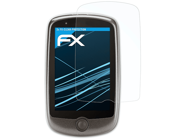 ATFOLIX 3x FX-Clear / 205 Cyclo 200 HC) Displayschutz(für Mio