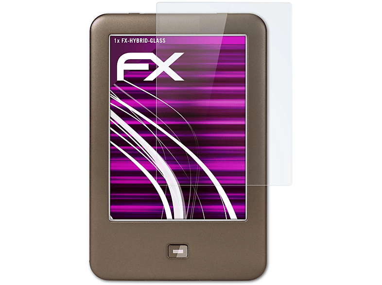 ATFOLIX FX-Hybrid-Glass Tolino Page) Schutzglas(für