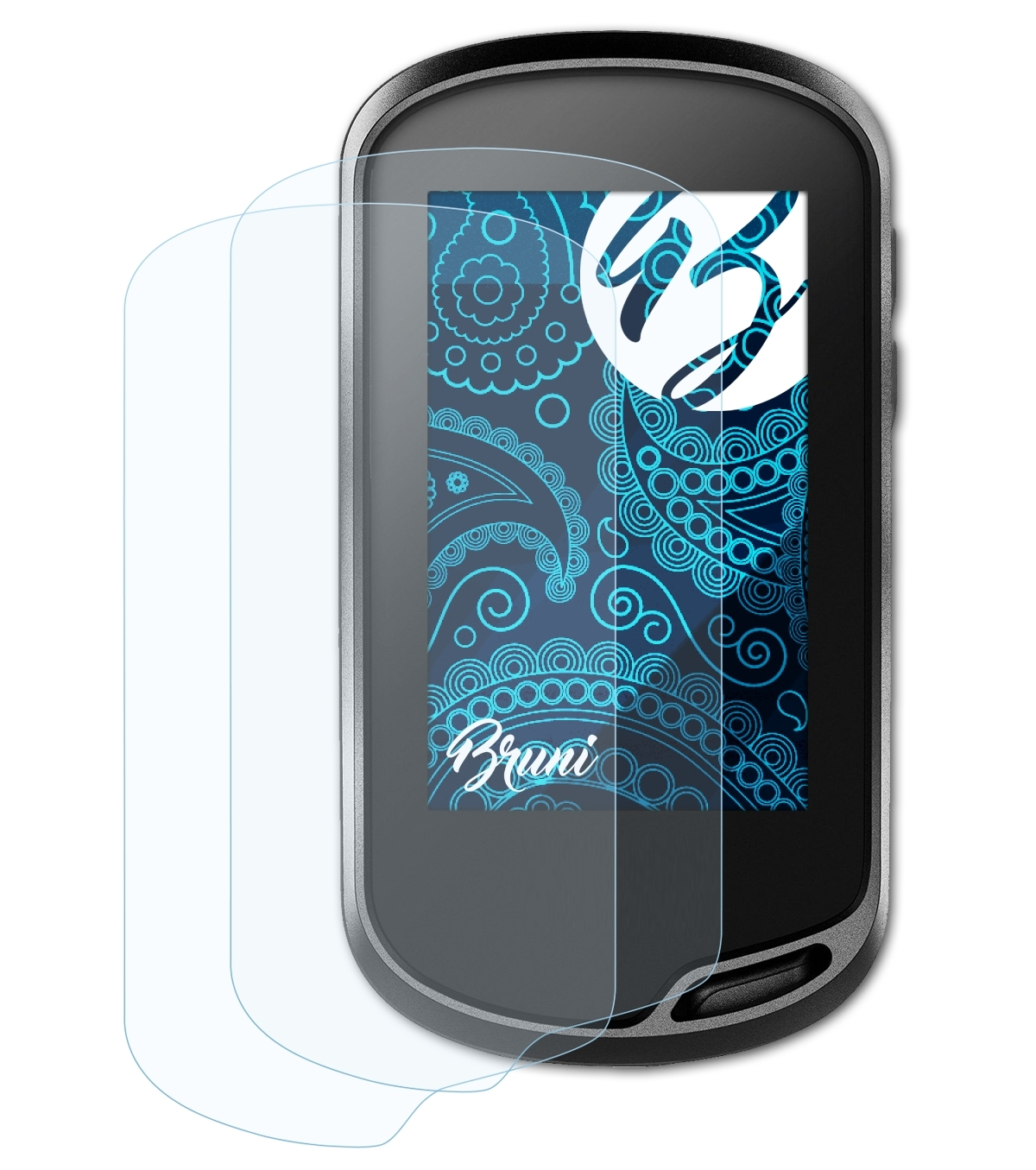 BRUNI 2x / Oregon Garmin Basics-Clear 700 Schutzfolie(für 750t)