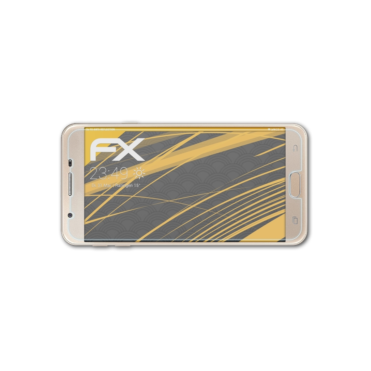 FX-Antireflex Displayschutz(für Prime) J5 3x Galaxy Samsung ATFOLIX