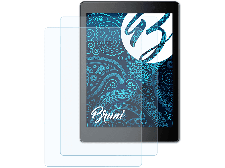 BRUNI 2x Basics-Clear Schutzfolie(für Aura One) Kobo