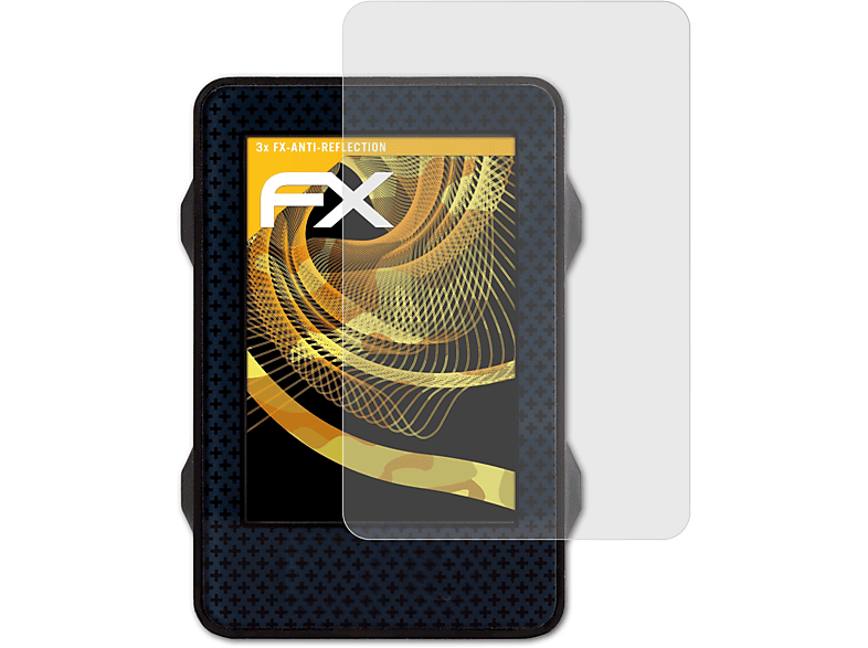 Wahoo ATFOLIX FX-Antireflex Displayschutz(für RFLKT) 3x